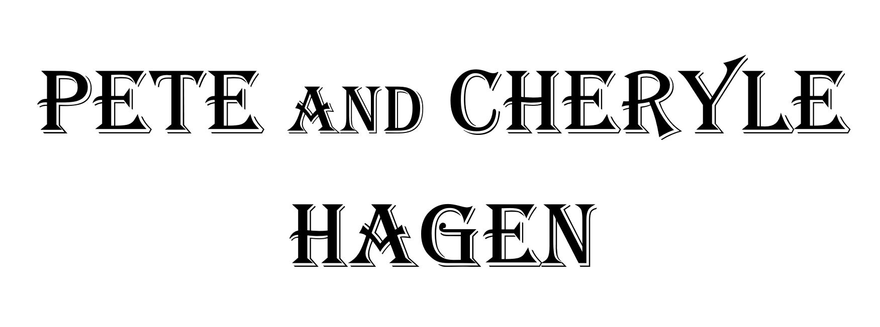 Pete and Cheryle Hagen